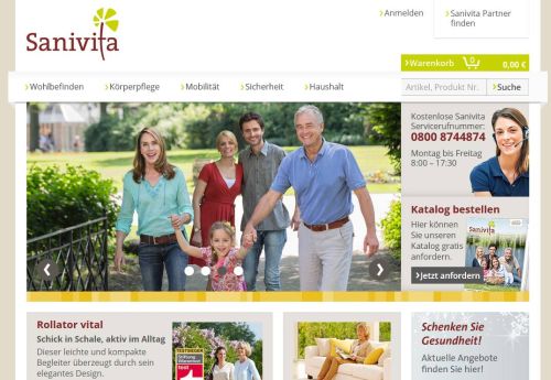 sanivita online shop